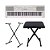 Kit Teclado Musical Yamaha EZ-310 + Suporte Em X + Banqueta - Imagem 1