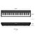 Piano Digital Roland FP-30X Preto 88 Teclas BK + Estante + Banqueta - Imagem 8