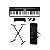 Teclado Roland Go Piano 61 Teclas - GO-61P + Suporte + Capa - Imagem 1