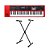 Teclado Sintetizador Roland Profissional XPS-30 Vermelho - 61 Teclas + Suporte Em X - Imagem 1