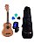 Kit Ukulele Soprano Namastê NU21MLQ Acústico - Spanking + Capa + Afinador + Palhetas - Imagem 1