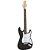 Guitarra Giannini G100 Preta Com Escudo Branco - Imagem 1