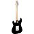 Guitarra Giannini G100 Preta Com Escudo Branco - Imagem 2