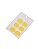 Gel Abafador amarelo Spanking para pele de bateria - 6 unidades - Imagem 1