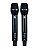 Microfone sem Fio Profissional Duplo Kadosh K-492MR - Imagem 3