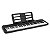 Kit Teclado Musical CT-S300 Preto APP Chordana Play + Suporte em X + Pedal Sustain + Capa - Imagem 3