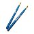 Baqueta Infantil Par Master Kids Colors Azul Liverpool - Imagem 2