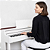 Piano Digital Casio Celviano AP-550 Branco 88 Teclas com Estante e Banqueta - Imagem 3
