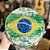 Pandeiro 10" Pele Leitosa Brasil Vanguarda - Imagem 3