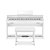 Piano Digital Casio Celviano AP-450 Branco com 88 Teclas Com Banqueta Casio - Imagem 1