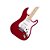 Guitarra Elétrica Strato Com Efeito Michael Rocker GMS250 Metallic Red - Imagem 2