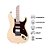Guitarra Elétrica Strato Com Efeito Michael Rocker GMS250 Cream - Imagem 4