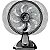 Kit 2 Ventiladores de Mesa e Parede Silencioso Flow Turbo 180 W 50cm Wap - Imagem 9