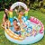Piscina Inflável Infantil com Escorregador Playground Candy Fun 165L Intex - Imagem 2