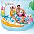 Piscina Inflável Infantil com Escorregador Playground Candy Fun 165L Intex - Imagem 7