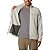 Jaqueta Fleece Columbia Masculina Fast Trek™ II Gola Alta Creme - Imagem 5