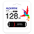 PEN DRIVE ADATA AUV150-128G-RBK 128GB PRETO/VERMELHO AUV150-128G-RBK - Imagem 1