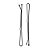 GRAMPOS PARA CABELOS PRETOS N°7 COM 100 UNIDADES 3109 RICCA - Imagem 1