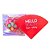 KIT MAQUIAGEM PIZZA HB-611 HELLO BEAUTY - Imagem 2