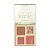 PALETA BLUSH, CONTORNO E ILUMINADOR GOLD SPARKLE SILK SKIN HB-M1003-2 RUBY ROSE - Imagem 1