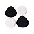 KIT 4 ESPONJAS MAQUIAGEM E23-0432 MISS FRANDY - Imagem 1
