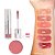 GLOSS LABIAL GLOSSIER ONE GB30 EMILY HB-L6407-3 RUBY ROSE BLOW - Imagem 1