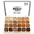 PALETA DE SOMBRA 24 CORES ARTISTIC PALETTE BELLE ANGEL - Imagem 2