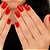 UNHAS POSTIÇAS VERMELHO TAMANHO MÉDIO UP307A MACRILAN - Imagem 2