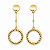 Brinco Banhado a Ouro - BR776 - Imagem 1