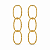 Brinco Banhado a Ouro - BR1433 - Imagem 1