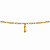 Pulseira Infantil Banhada a Ouro - P312 - Imagem 1