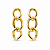 Brinco Banhado a Ouro - BR2251 - Imagem 1