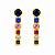 Brinco Banhado a Ouro - BR2346 - Imagem 1