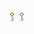 Brinco Banhado a Ouro - BR2615 - Imagem 1