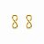 Brinco Banhado a Ouro - BR2648 - Imagem 1