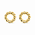 Brinco Banhado a Ouro - BR3471 - Imagem 1