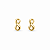 Brinco Banhado a Ouro - BR3568 - Imagem 1