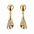 Brinco Banhado a Ouro - BR3722 - Imagem 1