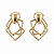 Brinco Banhado a Ouro - BR3954 - Imagem 1