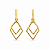 Brinco Banhado a Ouro - BR4058 - Imagem 1