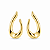 Brinco Banhado a Ouro - BR4026 - Imagem 1