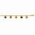Pulseira Banhada a Ouro - P1136 - Imagem 1