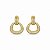 Brinco Banhado a Ouro - 48746 - Imagem 1