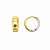 Argola Banhada a Ouro - 45106 - Imagem 1