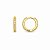 Argola Banhada a Ouro - 48845 - Imagem 1