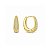 Argola Banhada a Ouro - 48864 - Imagem 1
