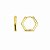 Argola Banhada a Ouro - 48624 - Imagem 1