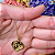 Gargantilha Coração Pequeno Personalizado Fotogravação - QUALQUER FOTO - Banhado a Ouro 18k - Imagem 3