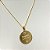 Gargantilha Mandala Personalizada 1 Filho(a) - Banhado a Ouro 18k - Imagem 5