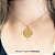 Gargantilha Mandala Personalizada 4 Filhos(as) - Banhado a Ouro 18k - Imagem 3
